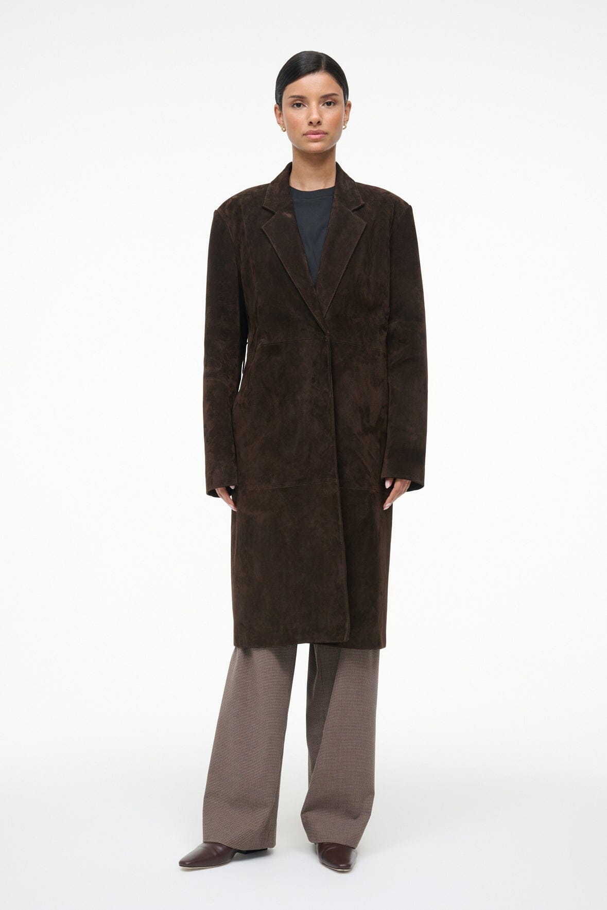 SABINE SUEDE JACKET | ESPRESSO