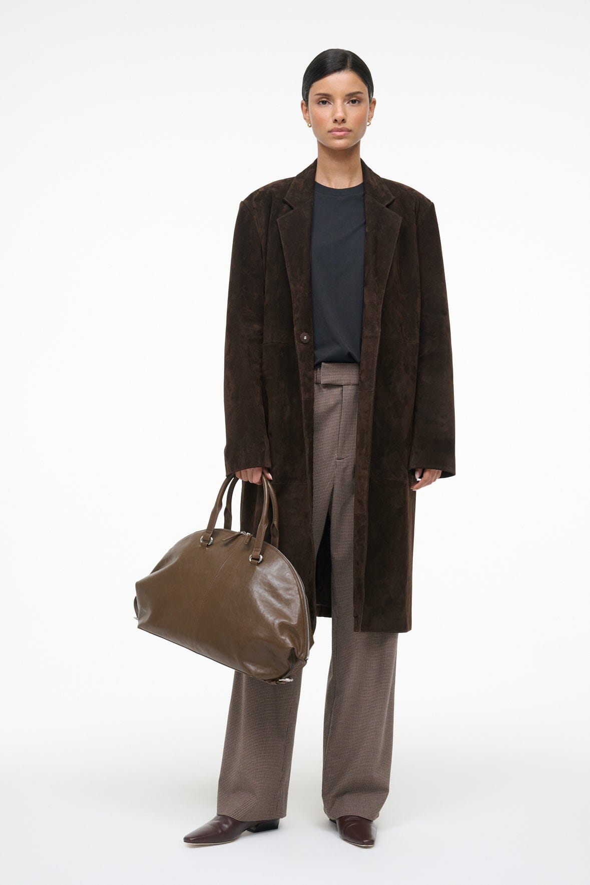 SABINE SUEDE JACKET | ESPRESSO