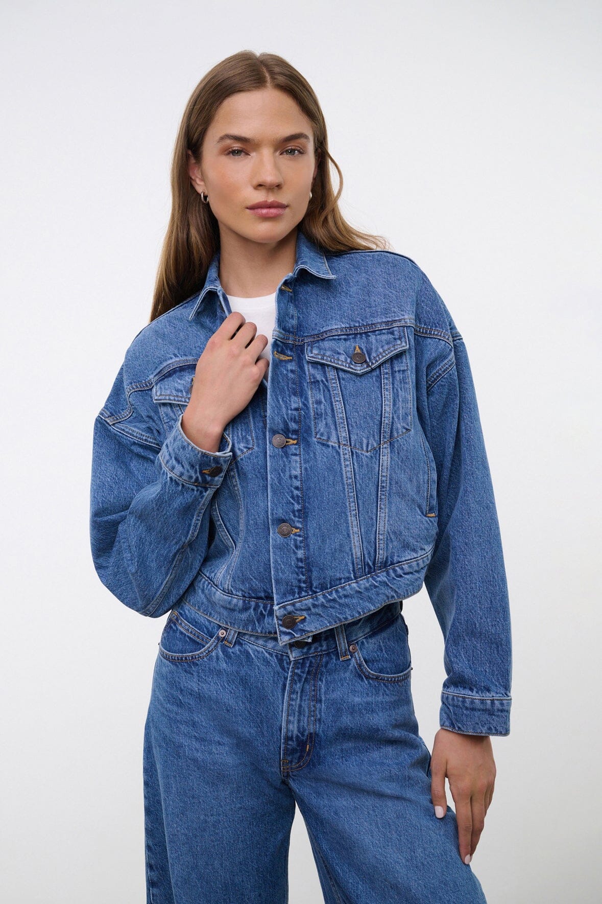GLEN DENIM JACKET | VINTAGE WASH