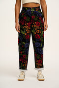 Addison - Cotton Jeans in Maria Print